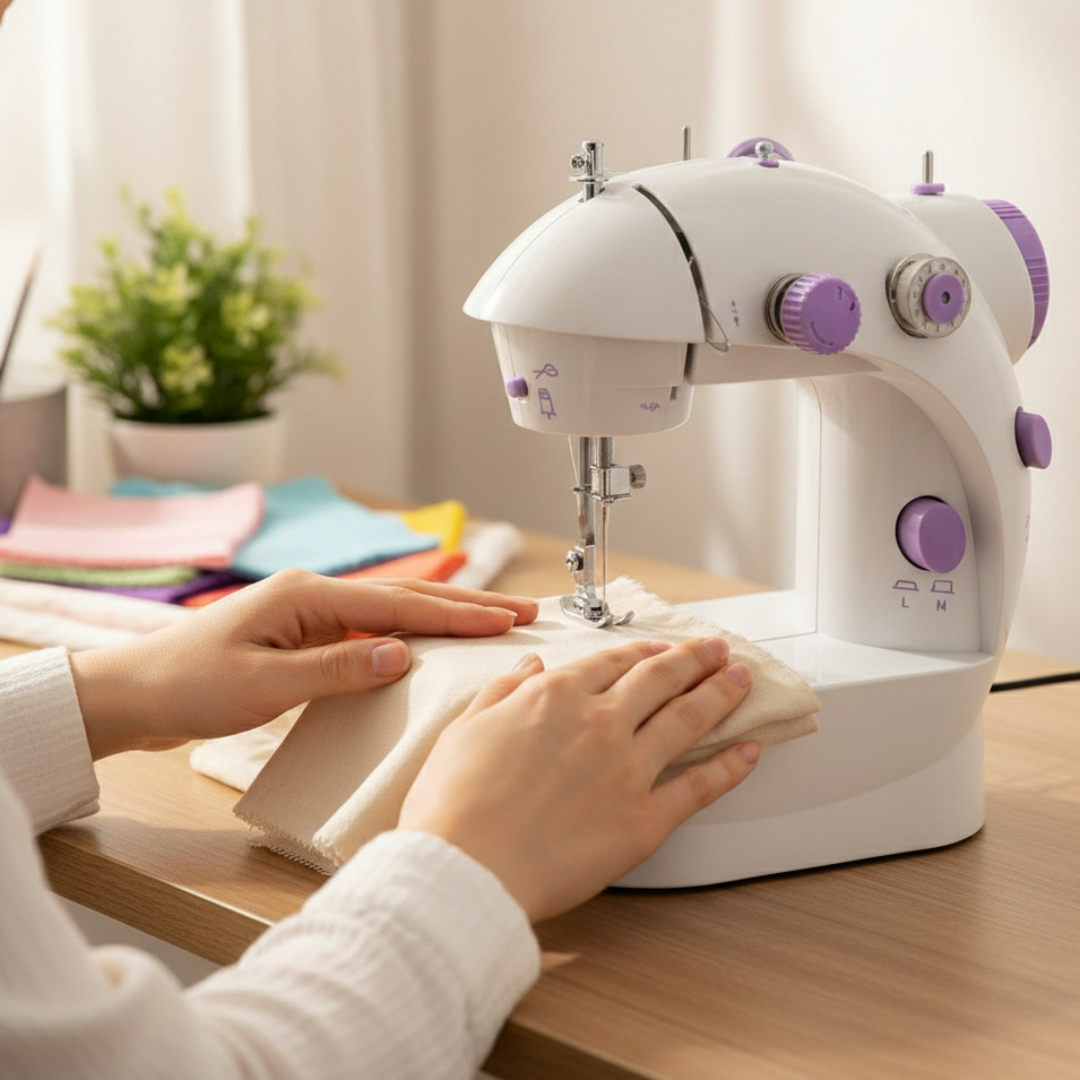 MAQUINA DE COSER CON EXTENSION